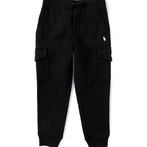NWT Polo Ralph Lauren Fleece Cargo Joggers - Picture 1 of 5